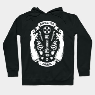 Zombie Attack Survivor Hoodie